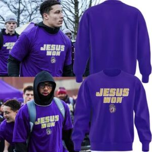 Limited Edition JESUS WON Sweatshirt-AB1211256030