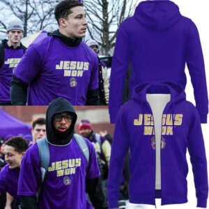 Limited Edition JESUS WON Zip Hoodie-AB1211256032
