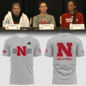 Limited Edition HuskerVB 2025 Champions Tshirt-PA121325007