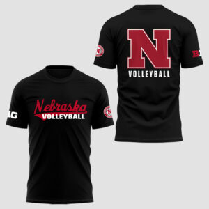 Limited Edition HuskerVB 2025 Champions Tshirt-PA121325011