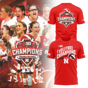 Limited Edition Champions Big Ten Volleyball 2025 Tshirt