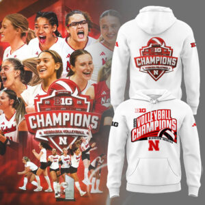 Limited Edition Champions Big Ten Volleyball 2025 Hoodie