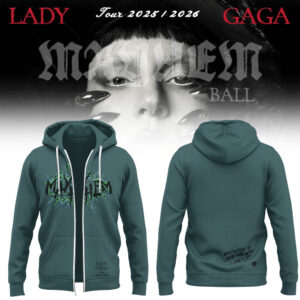 Limited Edition GAGA The Mayhem Ball Tour 2025 Zip Hoodie-LL2512151001
