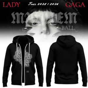 Limited Edition GAGA The Mayhem Ball Tour 2025 Zip Hoodie-LL2512151018