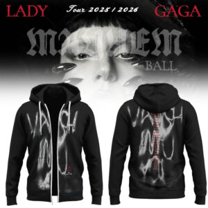 Limited Edition GAGA The Mayhem Ball Tour 2025 Zip Hoodie-LL2512151024