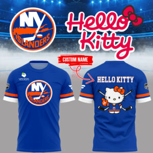 Limited Edition Islanders x Kitty Custom Tshirt-PA121625012