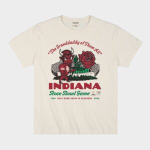 Limited Edition INDIANA 🏈 Rose Bowl TShirt-AB1216250007