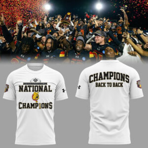 Limited Edition Back to Back National Champs Tshirt-ND12222513