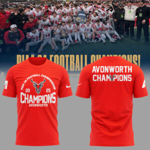 Limited Edition AvonworthFB Champs Tshirt-ND12242513