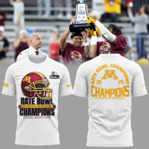Limited Edition GopherFootball Champions Tshirt-KC12272504