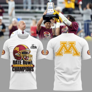 Limited Edition GopherFootball Champions Tshirt-KC12272508