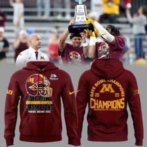 Limited Edition GopherFootball Champions Hoodie-KC12272511