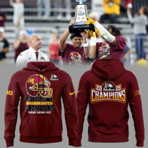 Limited Edition GopherFootball Champions Hoodie-KC12272513