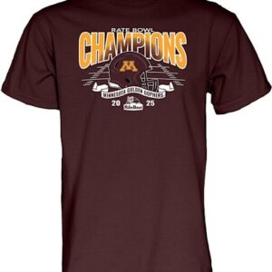 Limited Edition GopherFootball Champions Tshirt-AB1227256005