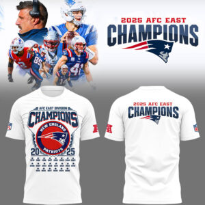 Limited Edition Patriots 2025 Champions Tshirt-LL2512291101