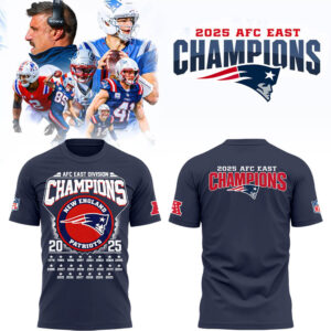 Limited Edition Patriots 2025 Champions Tshirt-LL2512291104
