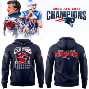 Limited Edition Patriots 2025 Champions Hoodie-LL2512291107