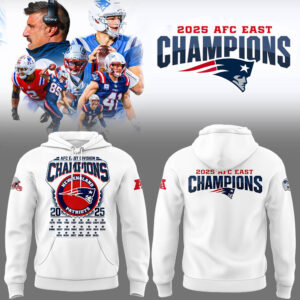Limited Edition Patriots 2025 Champions Hoodie-LL2512291108