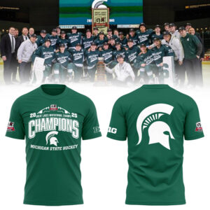 Limited Edition MSU_Hockey Champions Tshirt-LL2512311016
