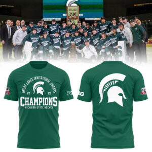 Limited Edition MSU_Hockey Champions Tshirt-LL2512311017