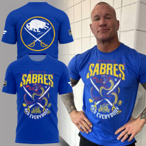 Limited Edition Sabres x Cody Rhodes Tshirt-PA010326002