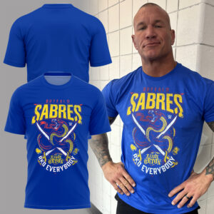 Limited Edition Sabres x Cody Rhodes Tshirt-PA010326005