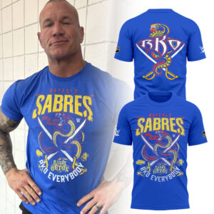 Limited Edition Sabres x Cody Rhodes Tshirt-LL260103009