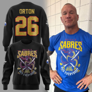 Limited Edition Sabres x Cody Rhodes Sweatshirt-KC01042603