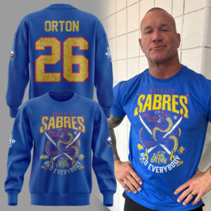 Limited Edition Sabres x Cody Rhodes Sweatshirt-KC01042606
