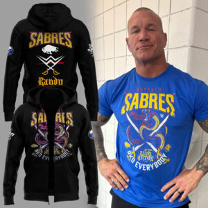 Limited Edition Sabres x Cody Rhodes Zip Hoodie-KC01042611