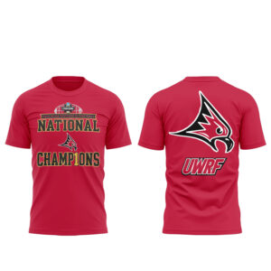 Limited Edition Falcon Football 2025 NCAA Division III National Champions TShirt-LL0105261000