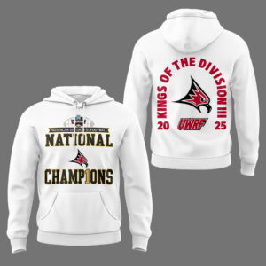 Limited Edition Falcon Football 2025 NCAA Division III National Champions Hoodie-LL260105036