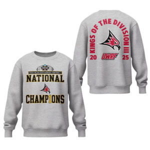 Limited Edition Falcon Football 2025 NCAA Division III National Champions Sweatshirt-LL260105032