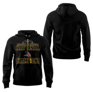 Limited Edition Falcon Football 2025 NCAA Division III National Champions Hoodie-LL260105047