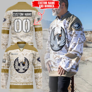 Limited Edition Firebirds Military Jersey-ND11102517