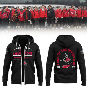 Limited Edition UWRFFootball Champions Zip Hoodie-LL260197017