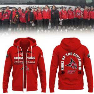 Limited Edition UWRFFootball Champions Zip Hoodie-LL260197020