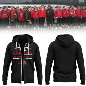 Limited Edition UWRFFootball Champions Zip Hoodie-LL260197010