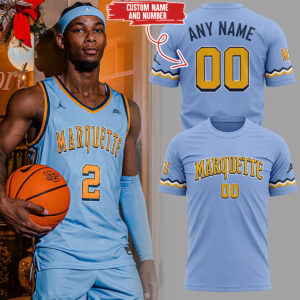Limited Edition MarquetteMBB Custom New T-Shirt-ND01082602