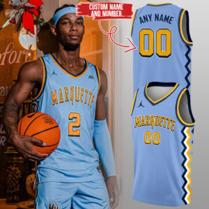 Limited Edition MarquetteMBB Custom New Jersey-ND01082601