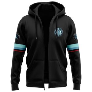 Limited Edition Seattle Kraken Indigenous Peoples Zip Hoodie-DL1109241002