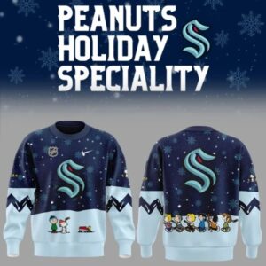 Seattle Kraken Peanuts & Snoopy Sweatshirt-PU1207241101