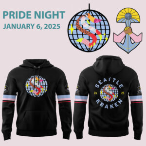Seattle Kraken Limited Pride Night Hoodie-DL1109241104