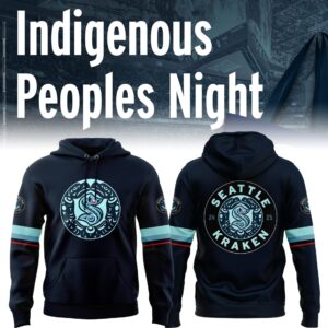 Limited Edition Seattle Kraken Indigenous Peoples Hoodie-DL1109241001
