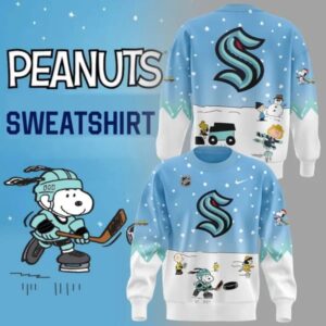 Seattle Kraken Peanuts & Snoopy Sweatshirt-PU1207241103