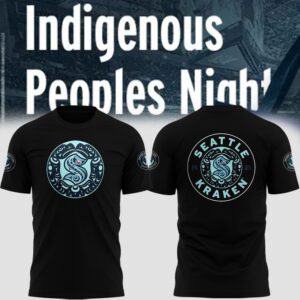 Limited Edition Seattle Kraken Indigenous Peoples TShirt-DL1109241006