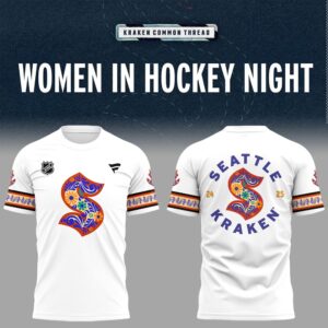 Limited Edition Seattle Kraken Women In Hockey Night TShirt-PU1219241001
