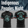 Limited Edition Seattle Kraken x Black History Night TShirt-ND09112518