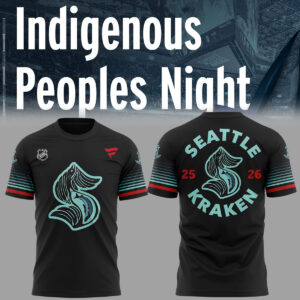 Limited Edition Seattle Kraken x Black History Night TShirt-ND09112518