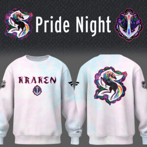 Limited Edition Kraken x Pride Night 2026 Sweatshirt-PU26010703